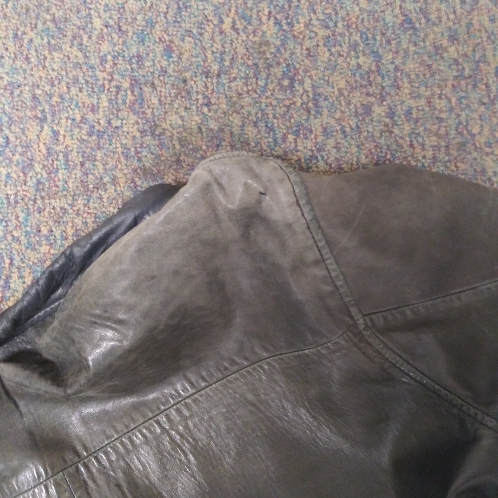 Men's Medium Polo Leather Jacket